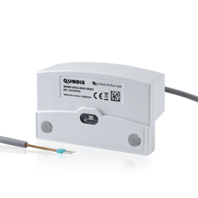 [Translate to Français:] Product Picture QUNDIS M-Bus add-on module Q module M-Bus heat
